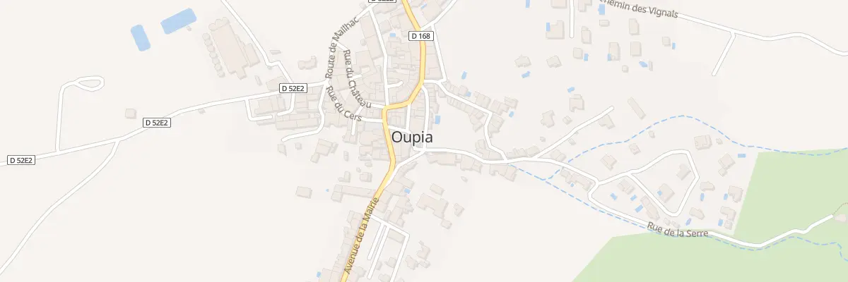 Plan du 5134 Village à Oupia