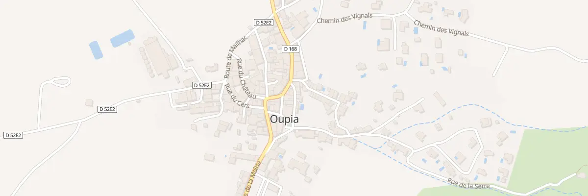 Plan du 5027 Village à Oupia