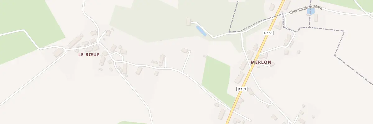 Plan du 4 Le Boeuf à La Celle