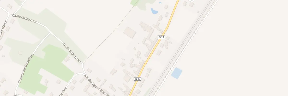 Plan du 198 Rue des Matinnoix à Armancourt