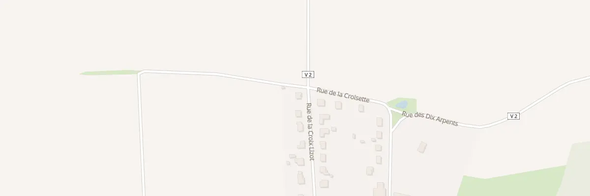 Plan du 17 Rue de la Croix Lizot à Fresnoy-le-Luat