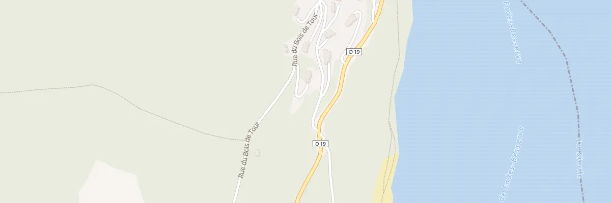 Plan du 5328 Pont du Bouchet à Miremont