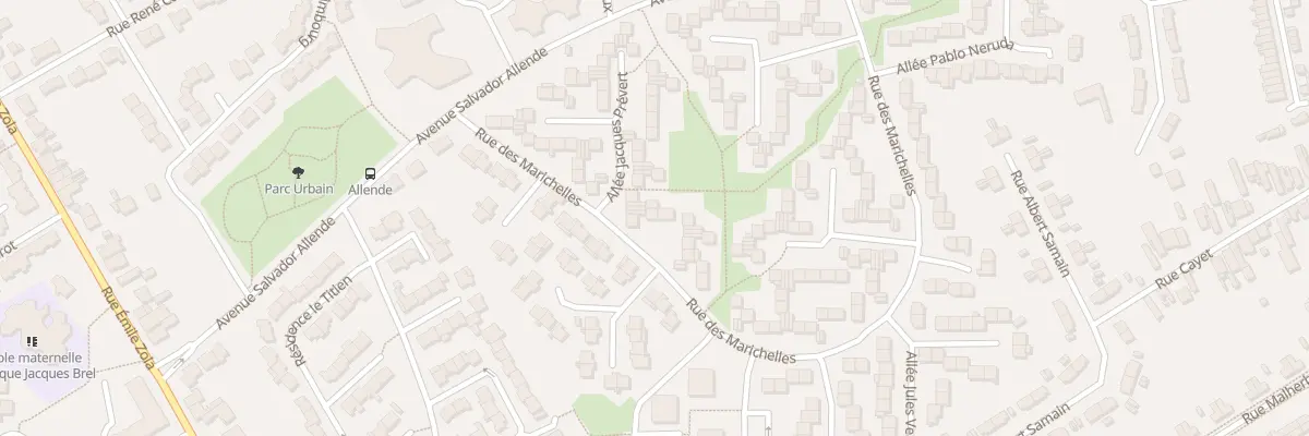 Plan du 34 Rue des Marichelles à Liévin