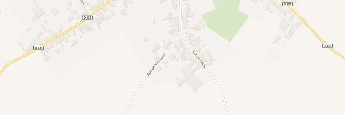 Plan du 1B Rue de Maucourt à Lihons