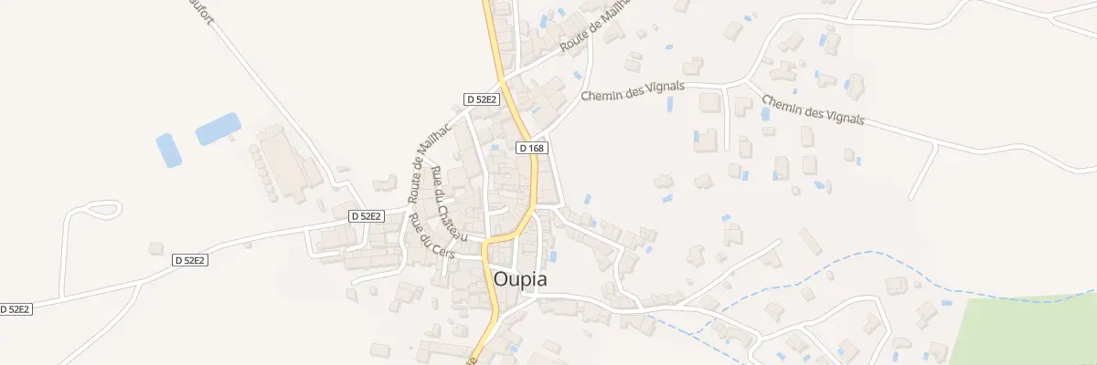 Plan du 5148 Rte de Beaufort à Oupia