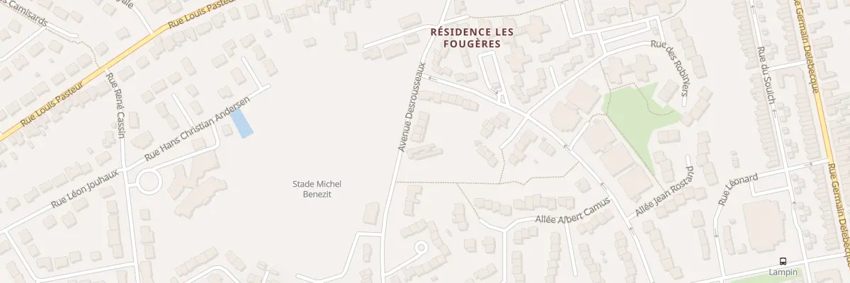 Plan du 75 Rue Desrousseaux à Liévin