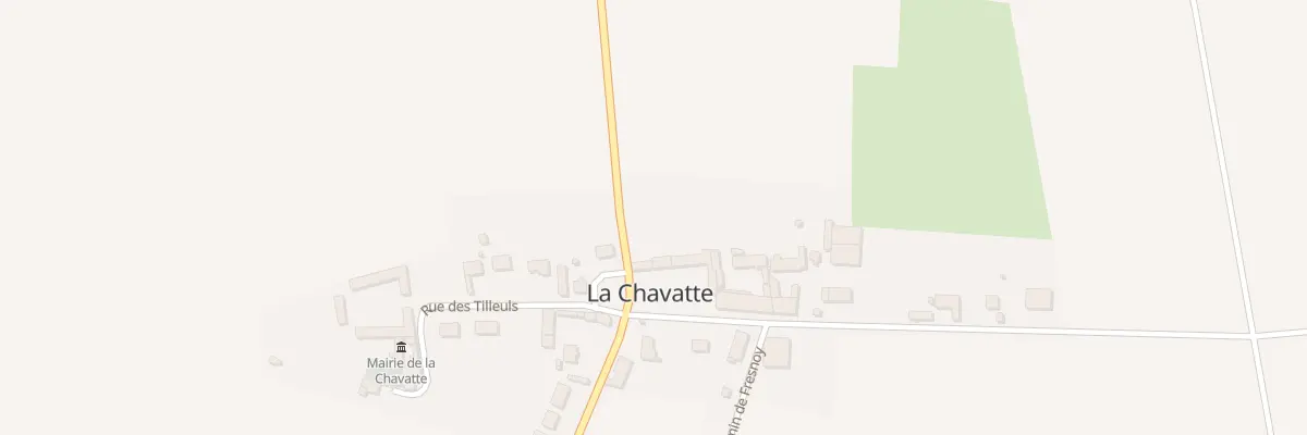 Plan du 5006 Rue de Liancourt à La Chavatte