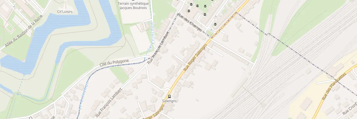 Plan du 18 Rue Roger Salengro à Achicourt