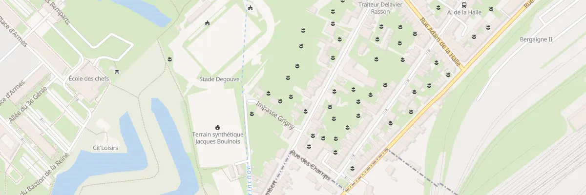Plan du 60 Rue de Grigny à Arras
