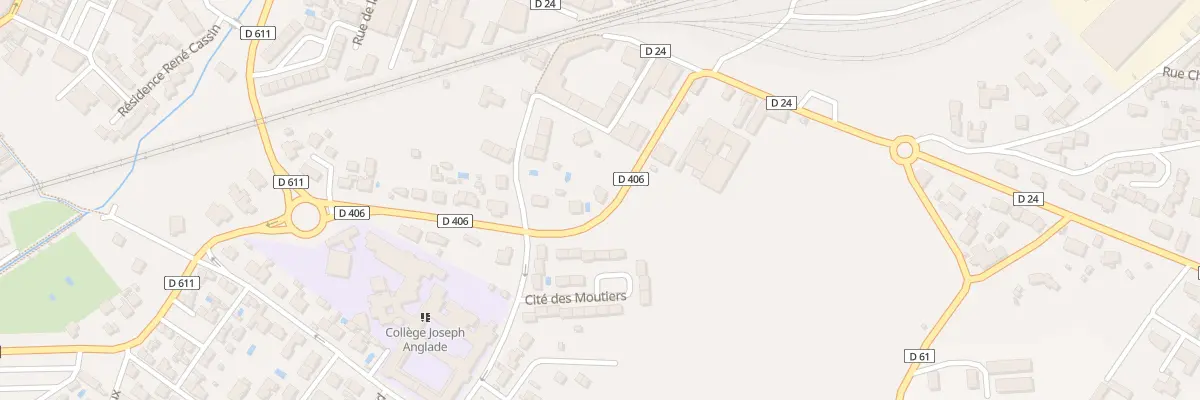Plan du 27 Bd Albert 1er à Lézignan-Corbières