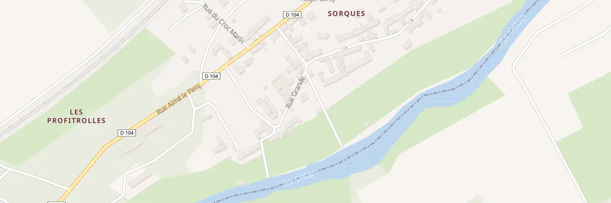 Plan du 26 Rue Grande à Montigny-sur-Loing