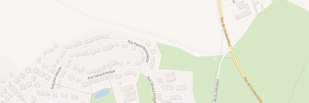 Plan du 370 Rue Pierre Brossolette à Amilly