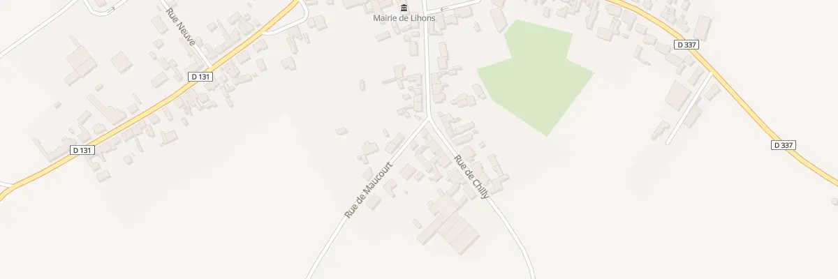 Plan du 16 Rue de Chilly à Lihons