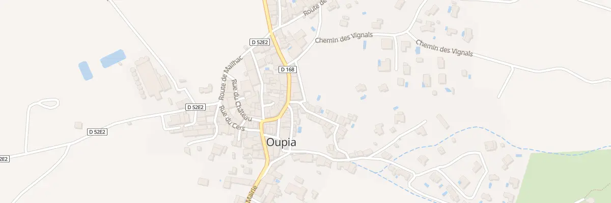 Plan du 3 Rue de Pampario à Oupia