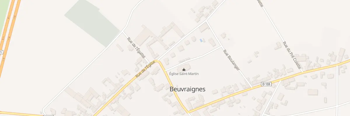 Plan du 27 Rue Maubuisson à Beuvraignes