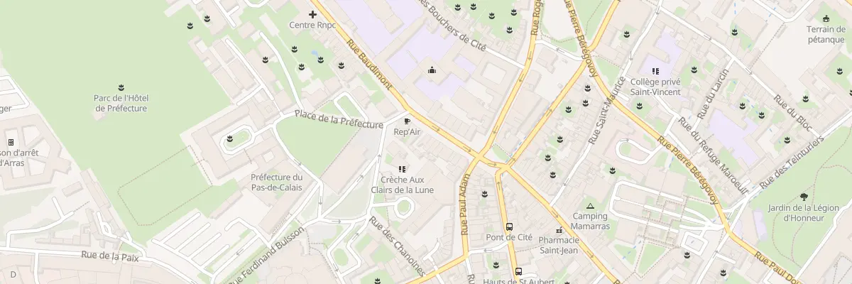 Plan du 15 Rue Baudimont à Arras