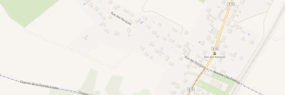Plan du 195 Rue des Racques à Jaux
