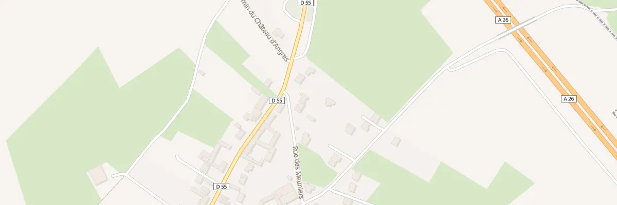 Plan du 1 Rue des Meuniers à Neuville-Saint-Vaast
