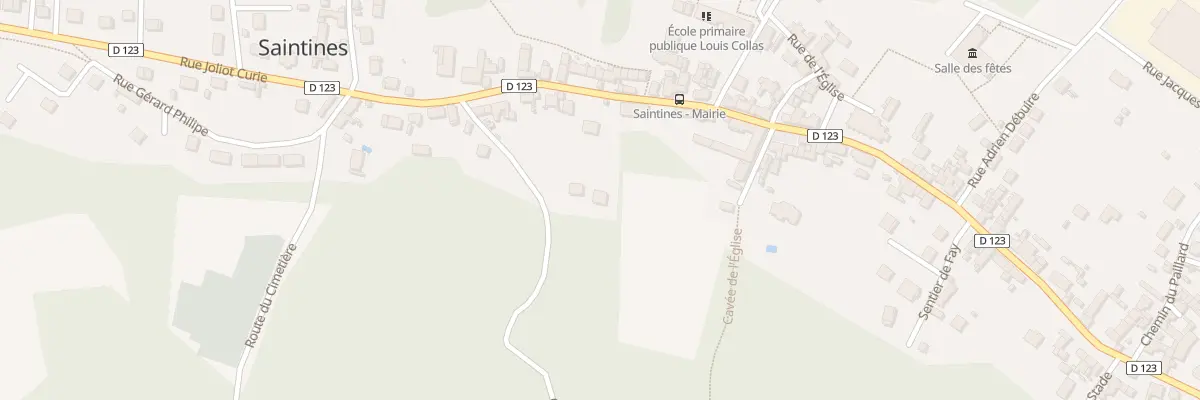 Plan du 97 Vc Cavee Philippe à Saintines