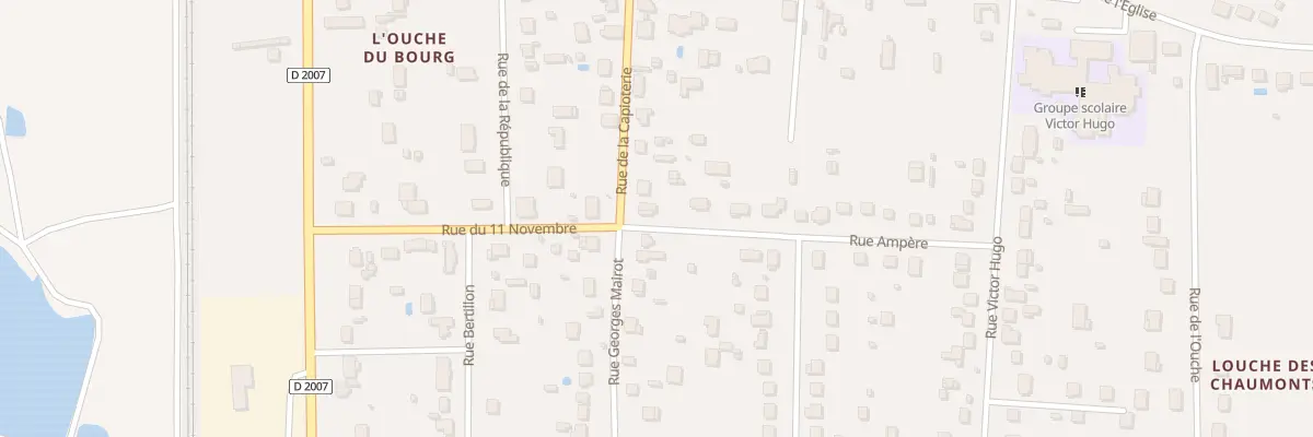 Plan du 1 Rue Ampère à Dordives