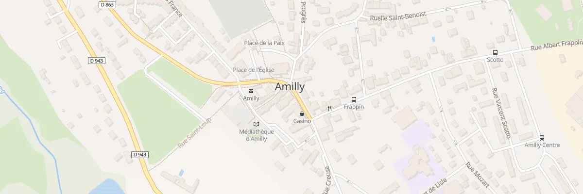Plan du 47 Rue de la Mairie à Amilly