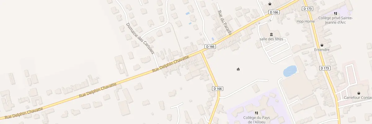 Plan du 73 Rue Delphin Chavatte à Laventie