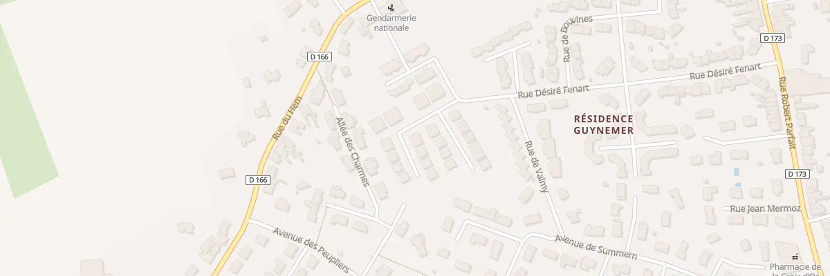 Plan du 65 Rue Désiré Fénart à Laventie