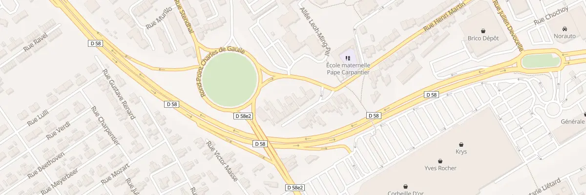 Plan du 10 Rue Henri Martin à Liévin