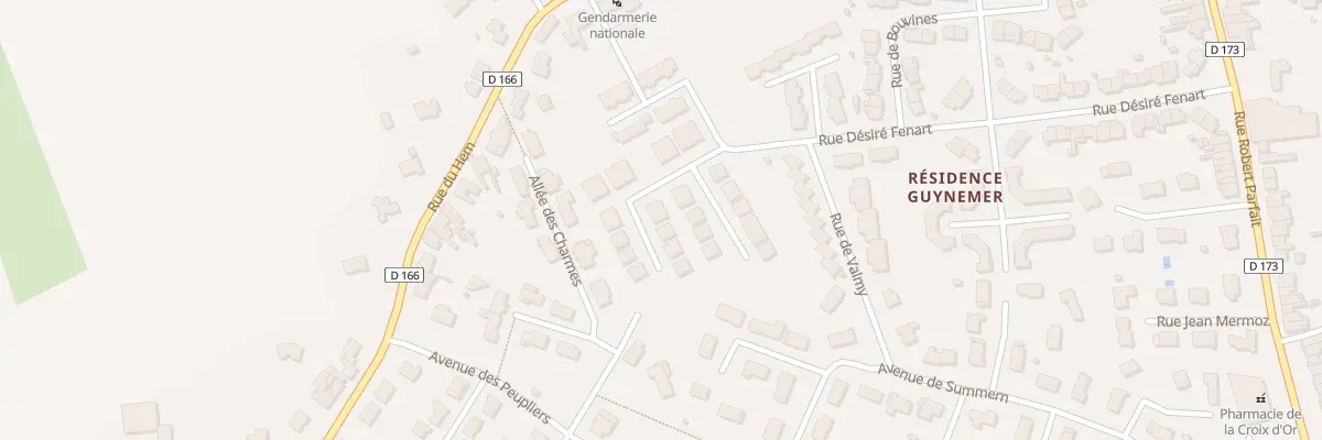 Plan du 67 Rue Désiré Fénart à Laventie