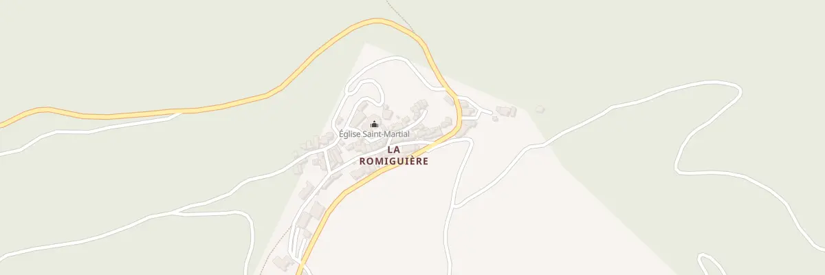Plan du 5165 La Romiguiere au Truel