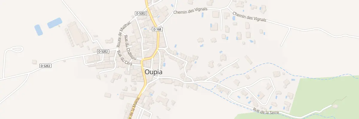 Plan du 10 Rue de Pampario à Oupia
