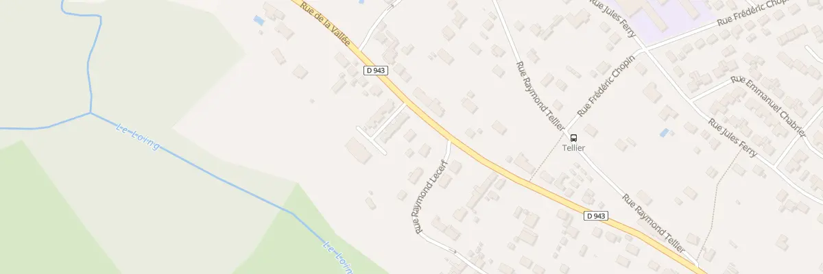 Plan du 814 Rue de la Vallée à Amilly