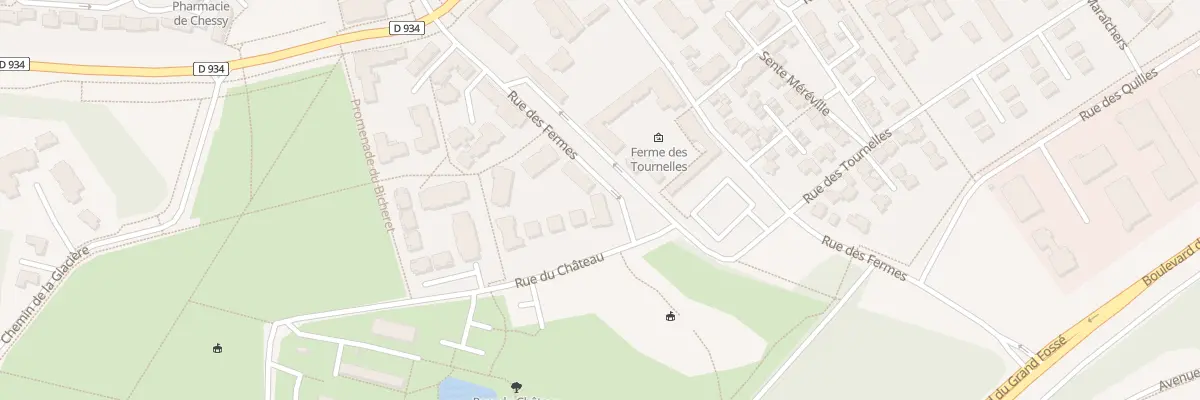 Plan du 66 Rue des Fermes à Chessy