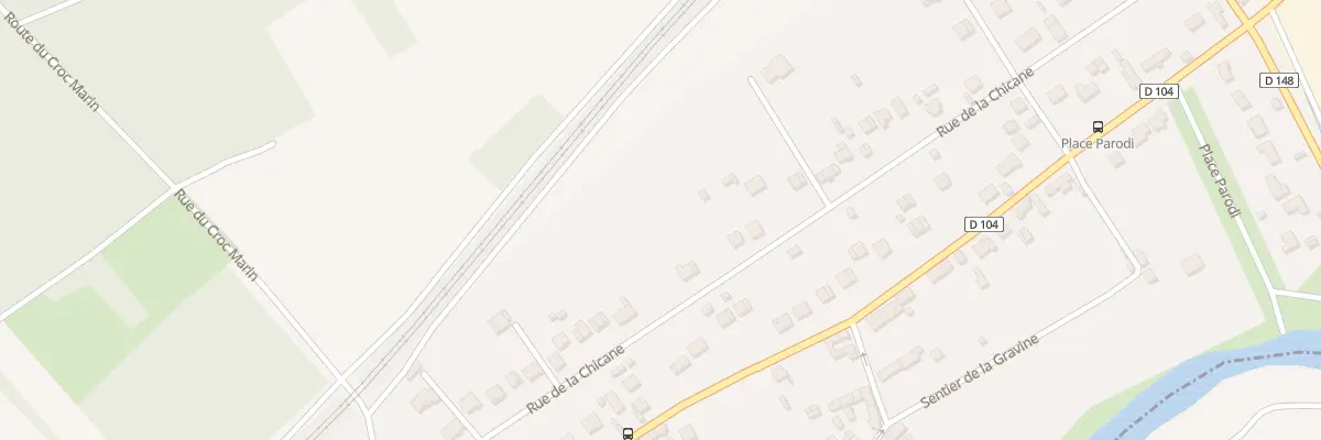 Plan du 37 Rue de la Chicane à Montigny-sur-Loing