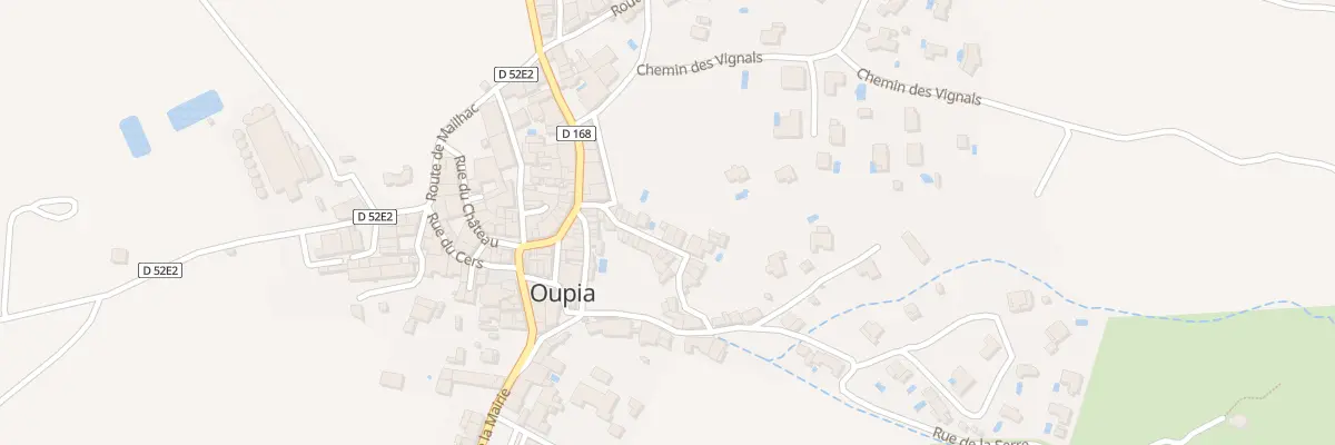 Plan du 5022 Village à Oupia