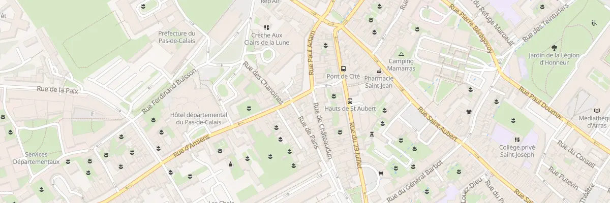 Plan du 1B Rue d’Amiens à Arras