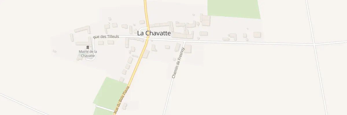 Plan du 5001 Rue de Fresnoy à La Chavatte