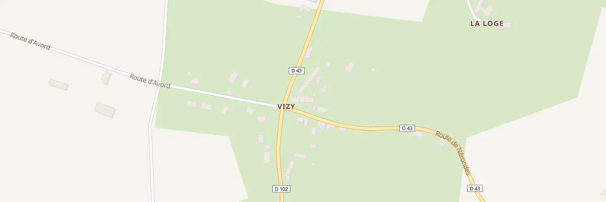 Plan du 3 Rte de Nérondes à Baugy