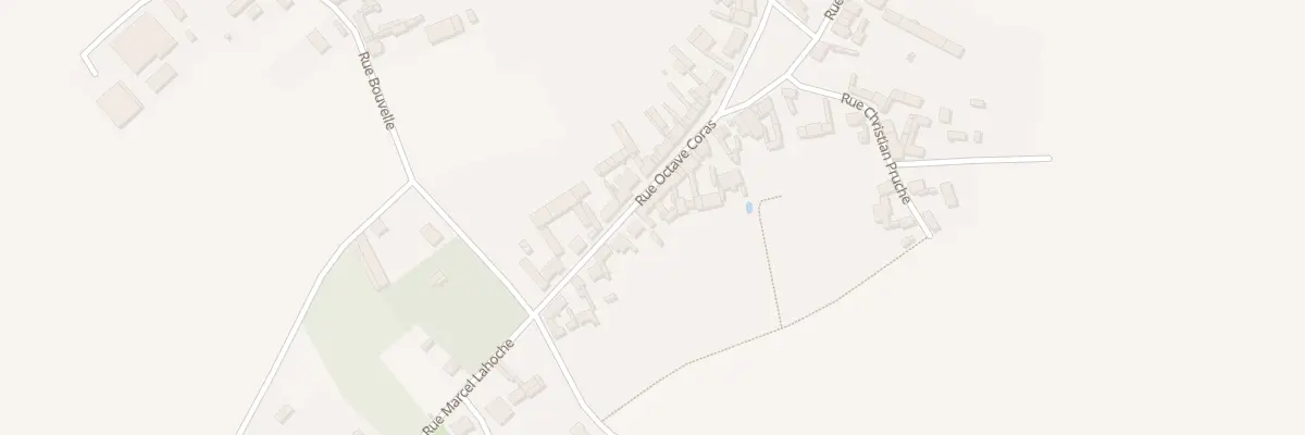 Plan du 7 Rue Octave Coras à Beuvraignes
