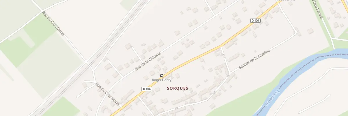 Plan du 25 Rue Roger Genty à Montigny-sur-Loing