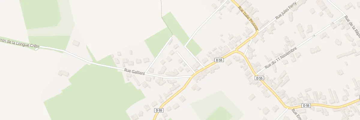 Plan du 28 Rue Casimir Beugnet à Givenchy-en-Gohelle