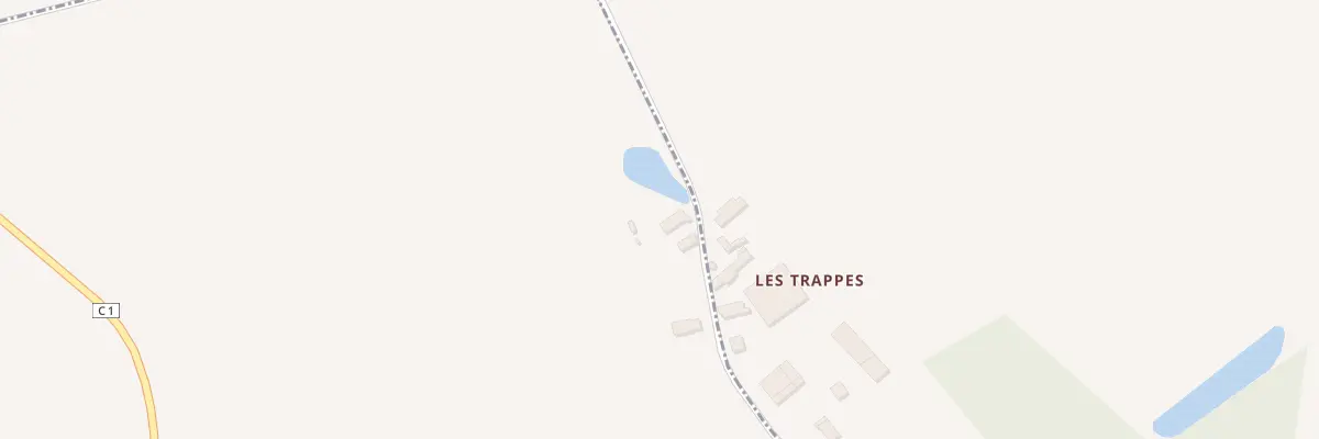 Plan du 3 Les Trappes à Santranges