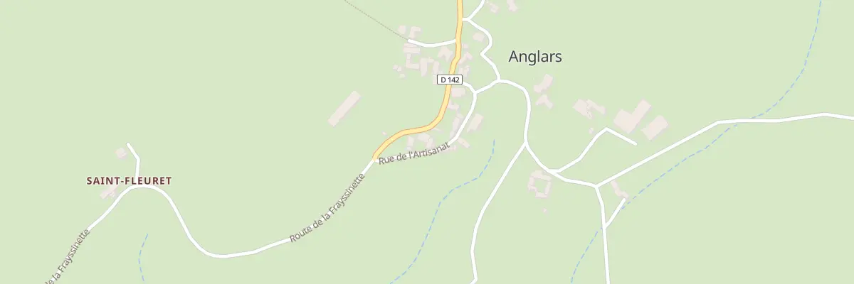 Plan du 5036 Anglars au Cayrol