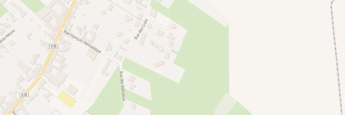 Plan du 8 Rue René Cayet à Neuville-Saint-Vaast