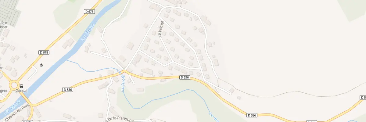 Plan du 5326 Le Bourg à Condat