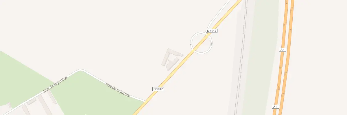 Plan du 3 Rte Nationale à Laucourt