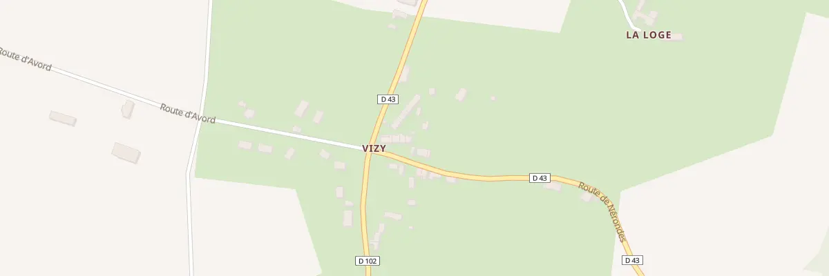 Plan du 5 Rte de Nérondes à Baugy