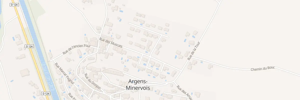 Plan des Clauses à Argens-Minervois