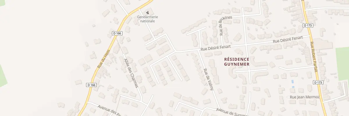 Plan du 41 Rue Désiré Fénart à Laventie