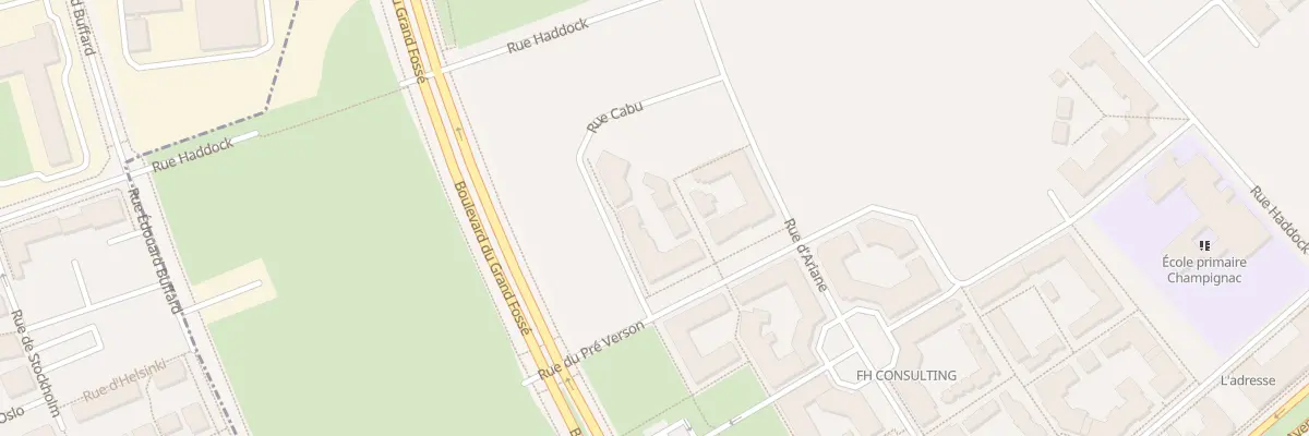Plan du 2 Rue Cabu à Chessy